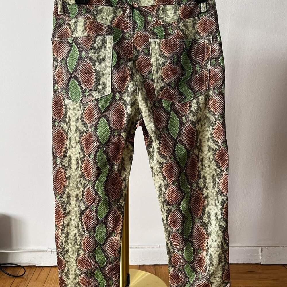 ASOS Design Snake Print Pant 🐍 💚